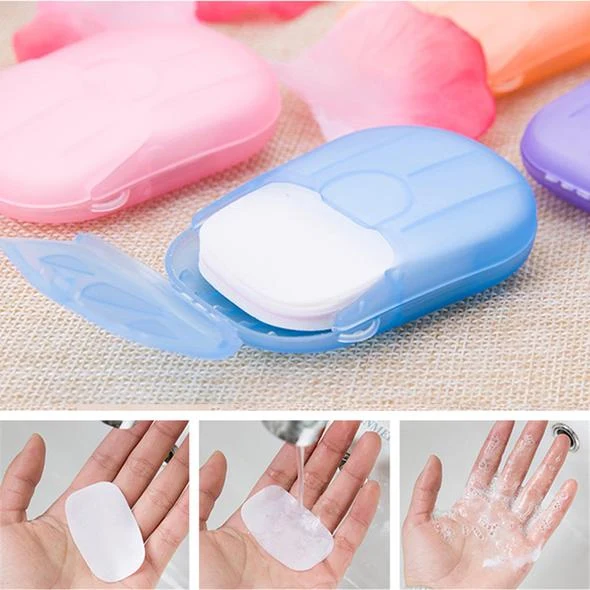 Papier de savon désinfectant jetable pour Mains (20 feuilles/boîte) papierdesavondesinfectantjetablepourlesmains2