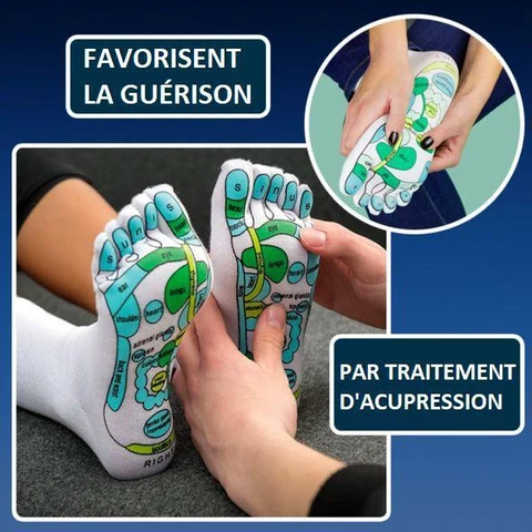 chaussette reflexologie