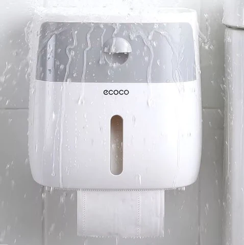 Porte-Papier Hygiénique Étanche pour Salle de Bain : Élégance et Praticité Réunies dans un Accessoire Indispensable distributeur de papier toilette