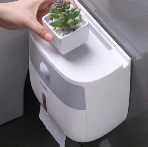 Porte-Papier Hygiénique Étanche pour Salle de Bain : Élégance et Praticité Réunies dans un Accessoire Indispensable distributeur papier wc