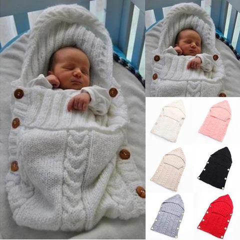 Gigoteuse bébé - Sac de couchage chaud en tricot pour votre bébé gigoteuse bebe